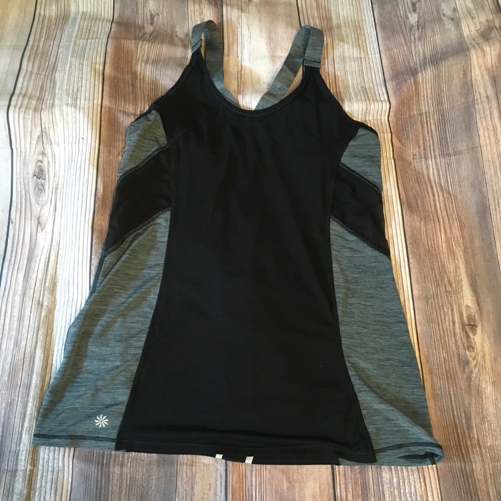 Athleta workout tank mesh moisture wicking sz xs